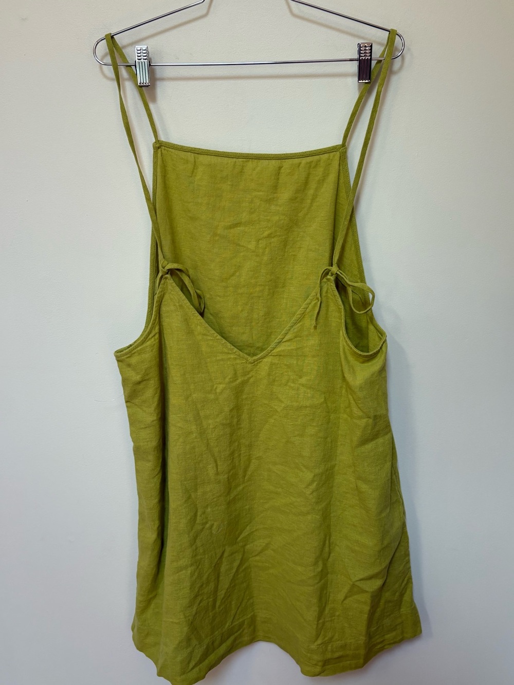 NWOT Free People Free-est Beachside Cotton-Linen Mini Dress Size XL - Picture 7 of 13